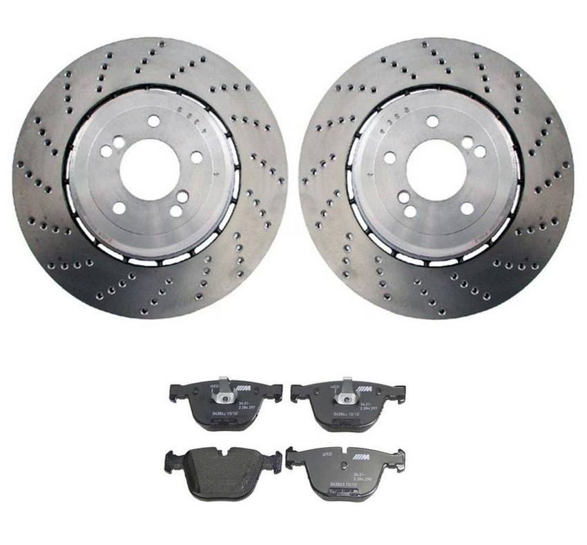 BMW Brake Kit - Pads and Rotors Rear (370mm)